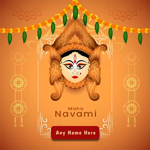 Navratri Maha Navami 2024 Images With Name And Photo