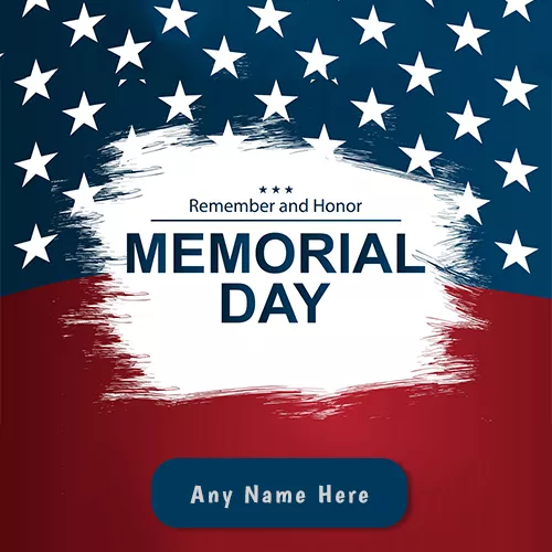 Memorial Day Images For Facebook With Name