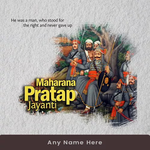 Maharana Pratap Jayanti Quotes in English With Name