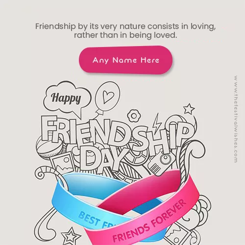 Write Name On Friendship Quotes Free Download