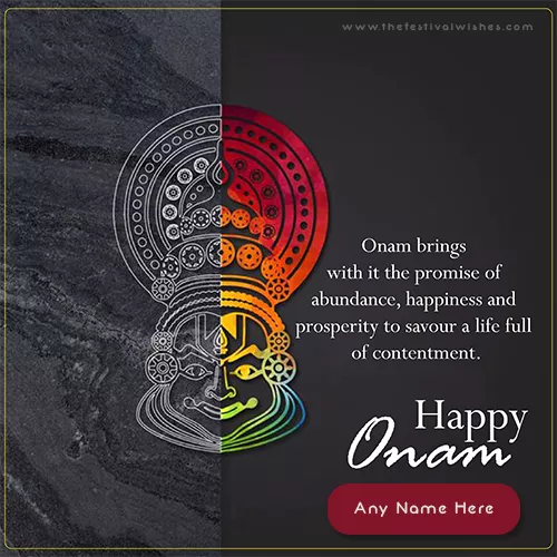 Happy Onam Festival 2024 Images Free Download With Name