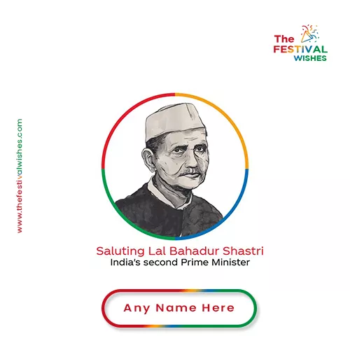 Lal Bahadur Shashtri Jayanti 2024 Images Download With Name