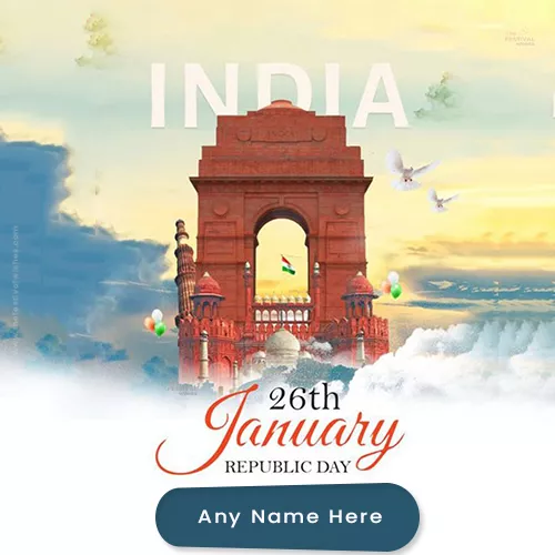 26 January 2024 Republic Day Images With Name Online