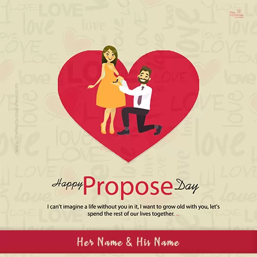 Happy Propose Day 2024 Love Quotes In English For Girlfriend With Name