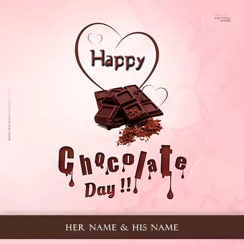 Valentine's Chocolate Day 2024 Images With Name