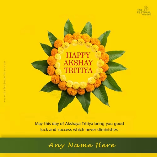 Akshaya Tritiya 2023 Festival Images With Name Download