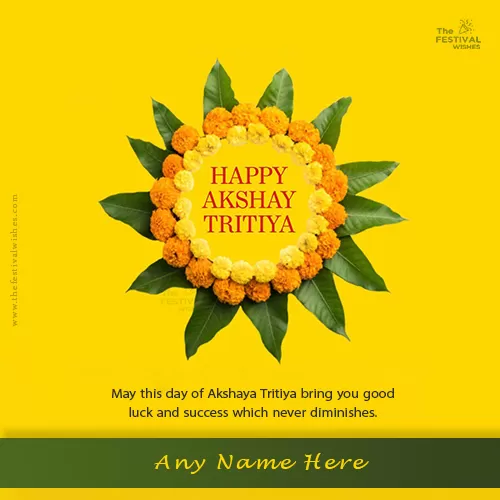 Akshaya Tritiya 2025 Festival Images With Name Download