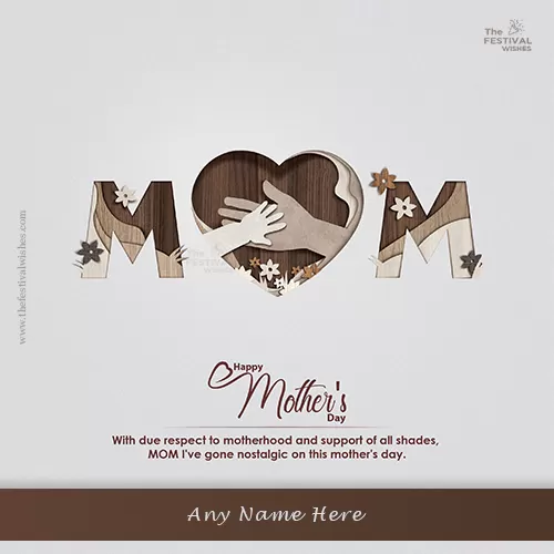 Mothers Day 2022 Card With Name And Images