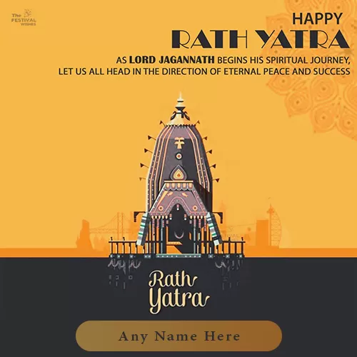 Happy Jagannath Rath Yatra 2022 With Name Download