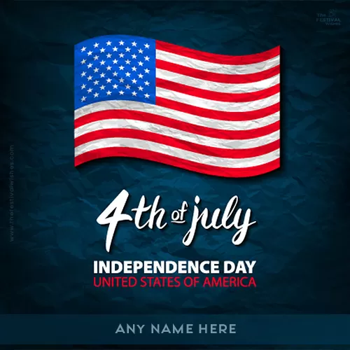 July 4 Independence Day United States Images With Name