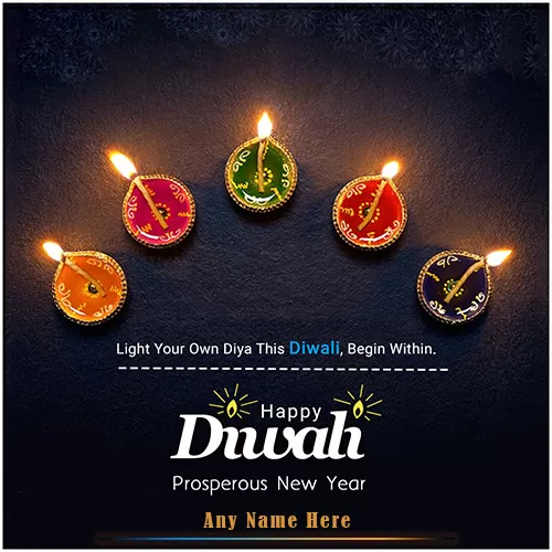 Deepavali Ki Hardik Shubhkamnaye Hindi Image With Your Name