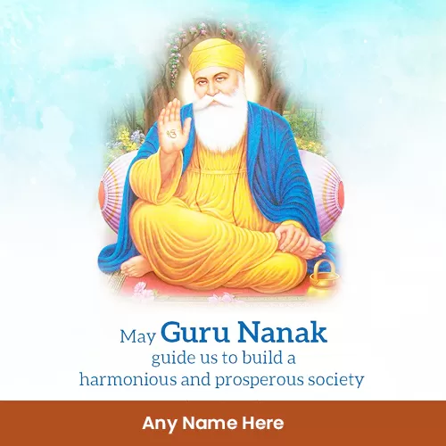 Guru Nanak Jayanti Whatsapp Dp Profile Picture With Name