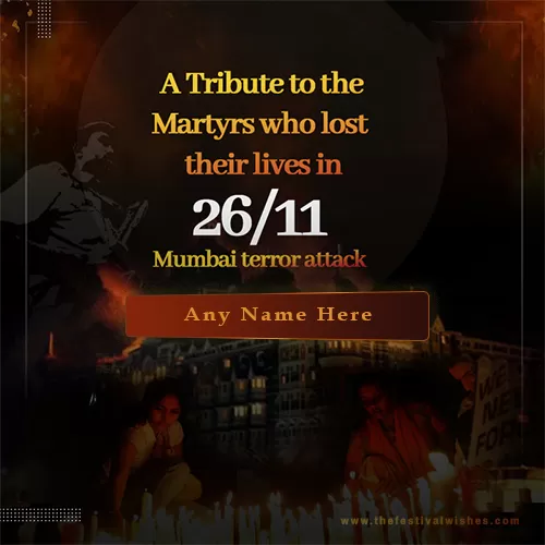 Write Name On The 26/11 Mumbai Attacks WhatsApp Status