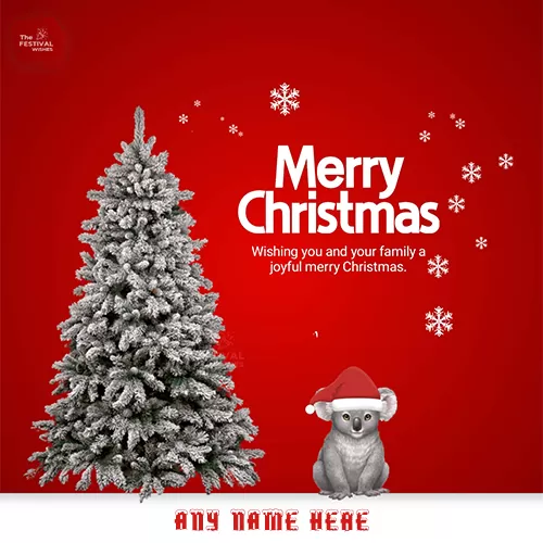 Advance Merry Christmas Wishes 2022 Message Images With Name