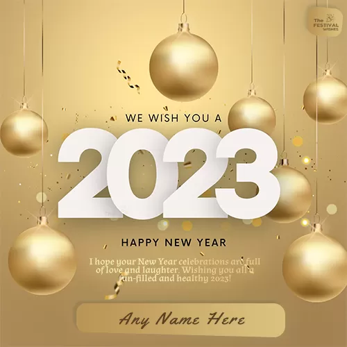 Happy New Year 2023 Status Download With Name