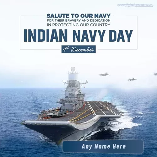 Indian Navy Independence Day 2024 Image With Name