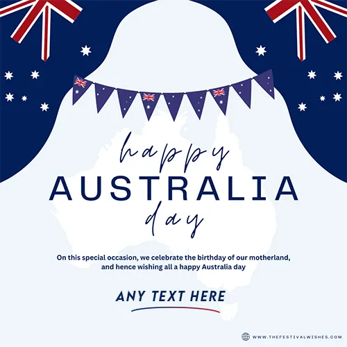 Free Australia Day 2025 Greetings Pictures With Name
