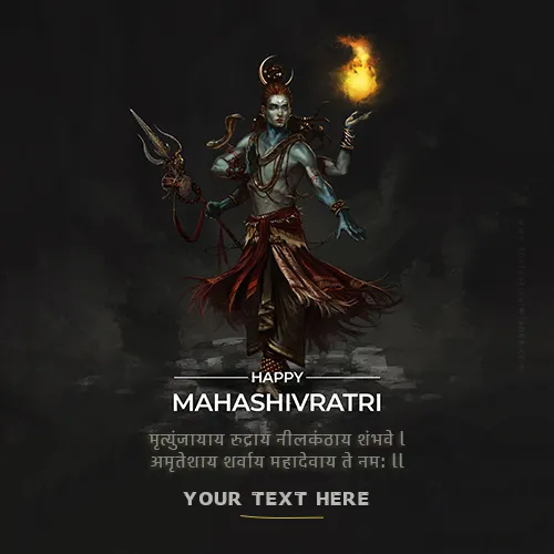 Happy Maha Shivaratri 2023 Wishes English Message With Name Images