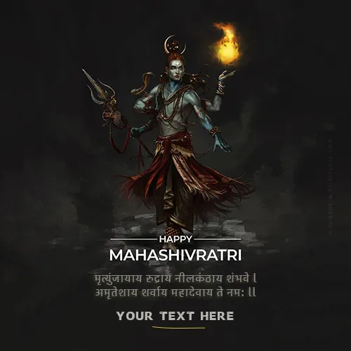 Happy Maha Shivaratri 2024 Wishes English Message With Name Images