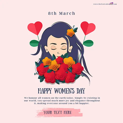 Women's Day 2023 Message For Sister With Name