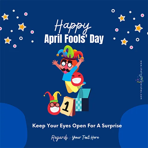 April Fool's Day English Jokes Images With Name Download