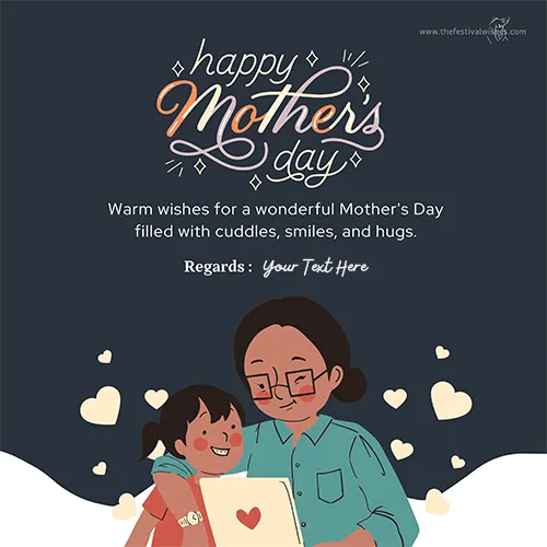 Write Mom Name On Mothers Day 2024 Card Pictures Edit