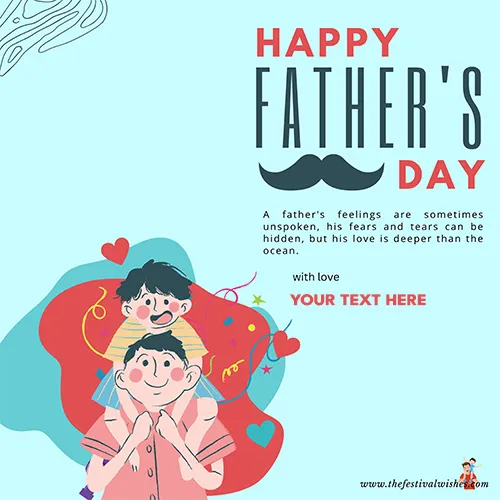 Father's Day 2023 Quotes Images In English With Name
