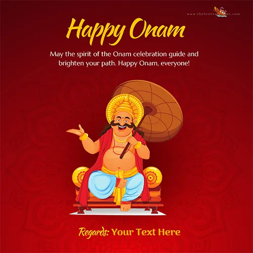 Onam 2023 Greeting Card Free Download With Name And Picture