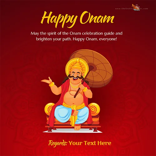 Onam 2024 Greeting Card Free Download With Name And Picture