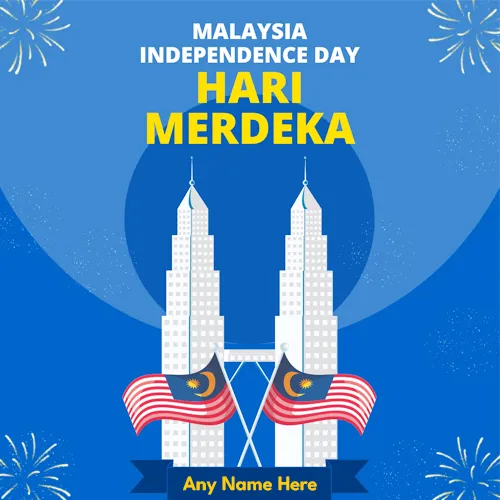 Merdeka Flag Images With Name And Whatsapp Profile Picture