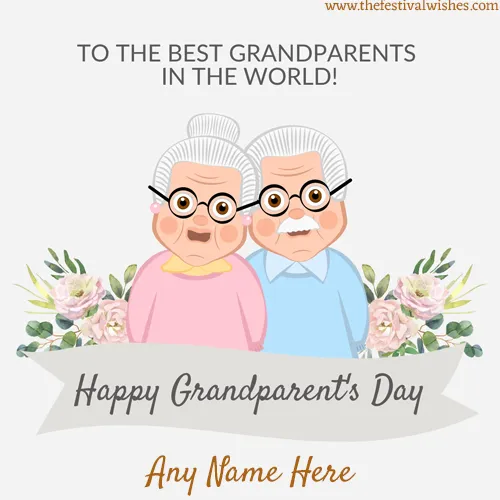 Happy Grandparents Day 2024 Images With Name