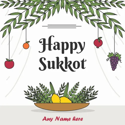 Happy Sukkot 2024 In Hebrew With Name
