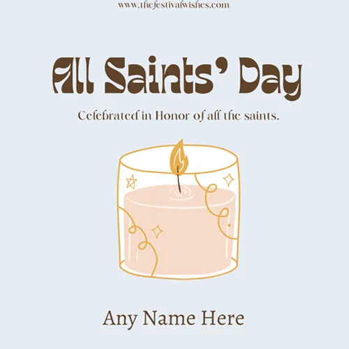 All Saints Day 2024 Pictures Free Download With Name