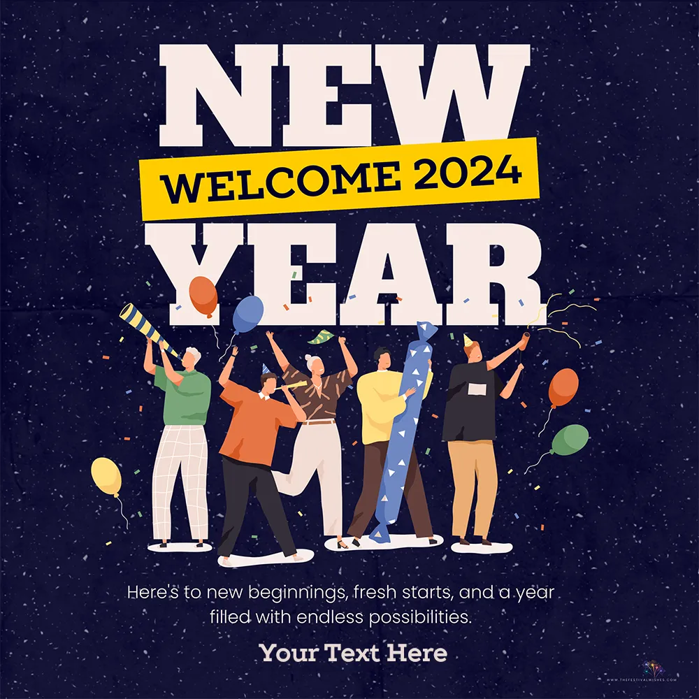Happy New Year 2024 Quotes For Friends And Family Greeting With Name