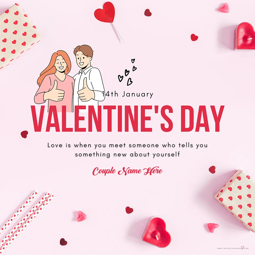 Happy Valentine Day 2024 Wishes For Love Images Edit Name